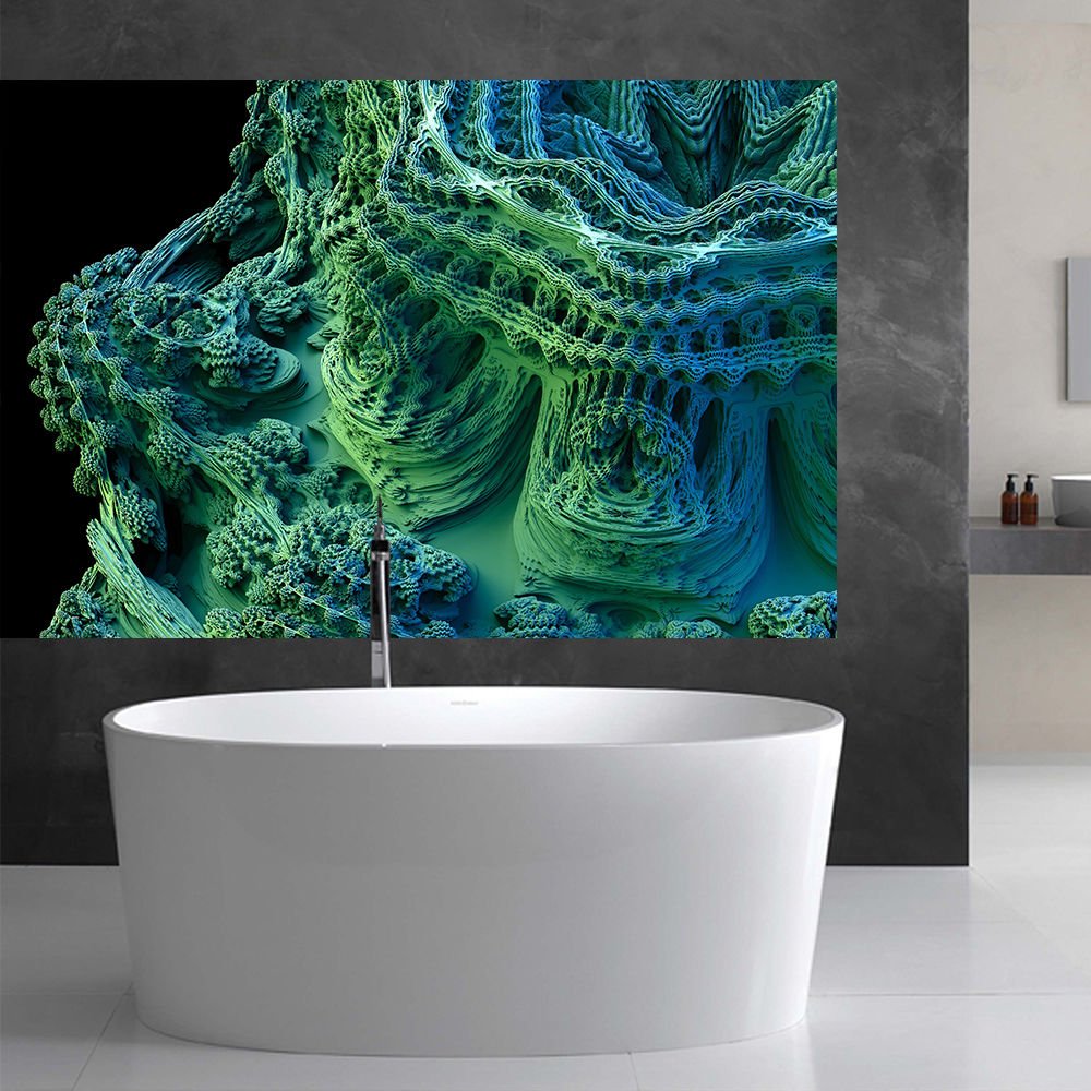 Graphic Design Abstraction Ornament Full Color Wall Decal Sticker AN-353 FRST