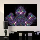 Graphic Design Abstraction Ornament Full Color Wall Decal Sticker AN-369 FRST