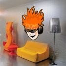 Modern Music Full Color Wall Decal Sticker AN-262 FRST