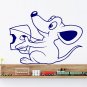 Wall Decal Mouse Animal Mice Cheese Decals Kids Room Decor Sticker Murals AM47