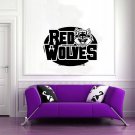 NCAA Wall Mural Vinyl Sticker SPORT SHOP SPORTS LOGO RED WOLVES DA2647