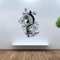 Koi Fish Wall Decals Vinyl Stickers Mural Wall Decor  tz121