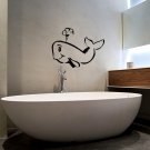 Wall Decor Vinyl Decal Sticker LITTLE DOLPHIN WATER FOUNTAIN  DA803