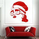 Girl fashion style trend glasses Kids Room Stylish Wall Art Sticker Decal 9333