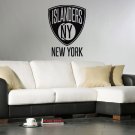 Wall Sticker Decal American Hockey NHL Team Logo New York Islanders Gm1589
