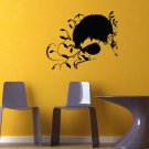 Wall Decor Vinyl Decal Sticker  SILHOUETTE GUY IN GLASSES  DA597