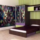 Marvelous Garden Design Ornament Full Color Wall Decal Sticker AN-595 FRST