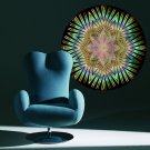 Mandala Color Ornament Yoga Studio Full Color Wall Decal Sticker AN-394 FRST