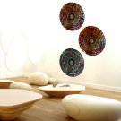 Colorful Mandala Ornament Yoga Full Color Wall Decal Sticker AN-452 FRST