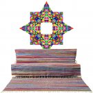 Colorful Ornament Modern Art Full Color Wall Decal Sticker AN-257 FRST