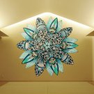 Mandala Color Ornament Yoga Studio Full Color Wall Decal Sticker AN-415 FRST