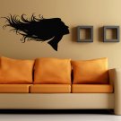 Beautiful Face Girl Woman Hair Salon  Wall Decor Vinyl Decal Sticker tz2137