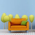Small Trees Relax Beauty Full Color Wall Decal Sticker AN-302 FRST
