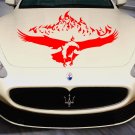 Eagle Bird Forest Wildlife Full Color Car Decal Sticker KR-133 FRST