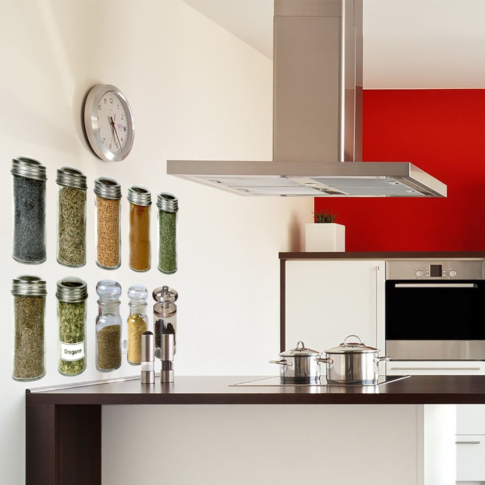 Spice Kitchen Salt Pepper Full Color Wall Decal Sticker AN-450 FRST
