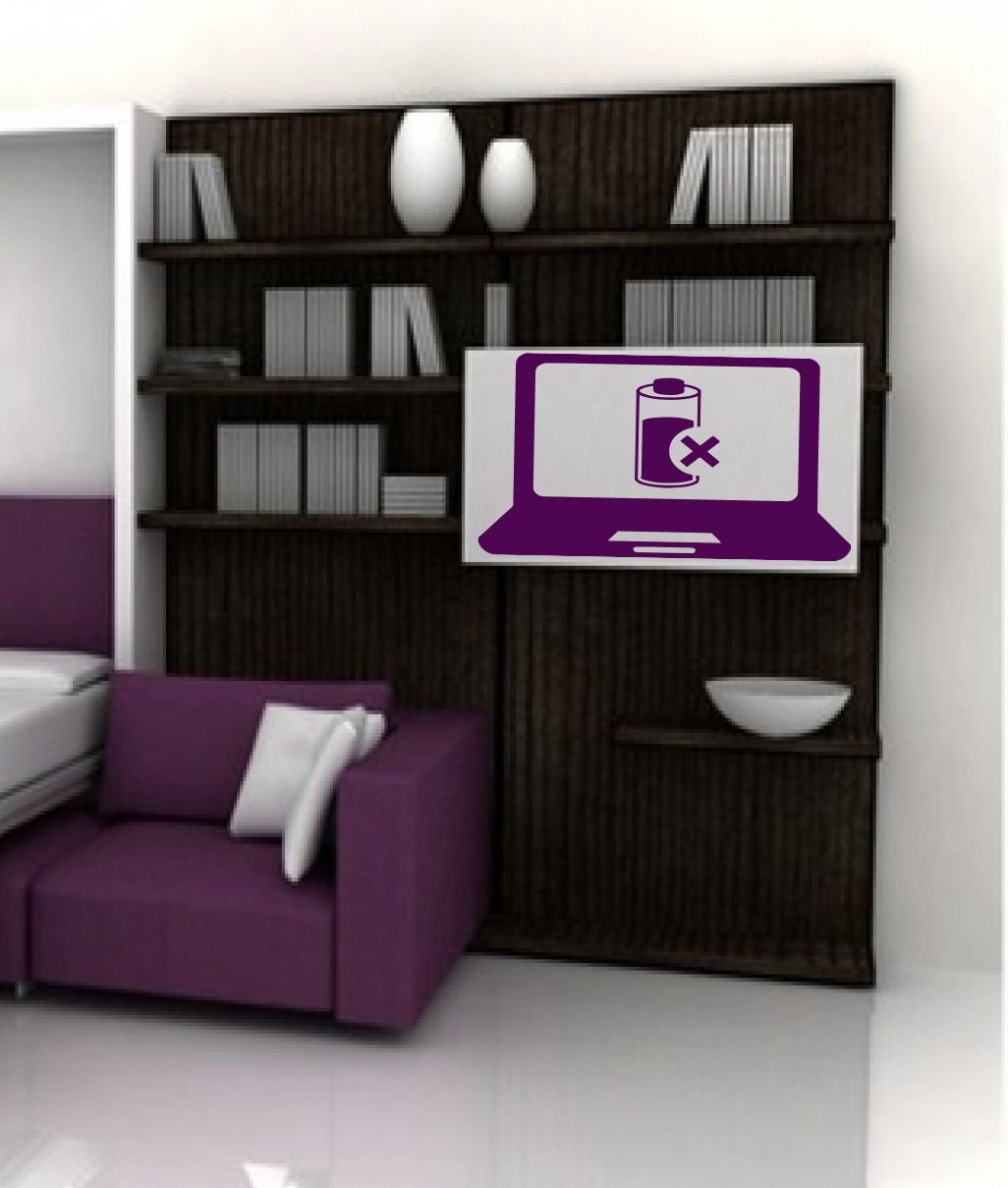 A computer Gadgets mouse Job office battery Stylish Wall Art Sticker Decal 9335