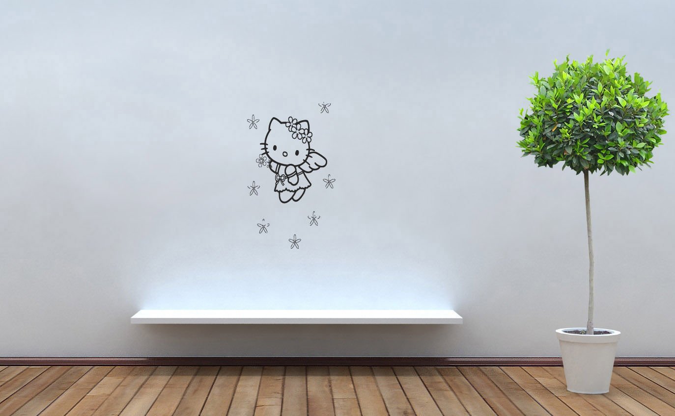 Wall Decor Vinyl Decal Sticker Hello Kitty tz709