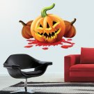 Pumpkin Halloween Trick Or Treat Full Color Wall Decal Sticker AN-387 FRST