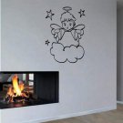Wall Decor Vinyl Decal Sticker     angel halo cloud DA1433