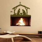 Birth of Jesus Deity God star angel Kids Room Stylish Wall Art Sticker Decal9161