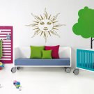 Shine the sun face eyes Kids Room Children Stylish Wall Art Sticker Decal 10065