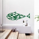 Fish pet animal bathroom undersea world Stylish Wall Art Sticker Decal 8653