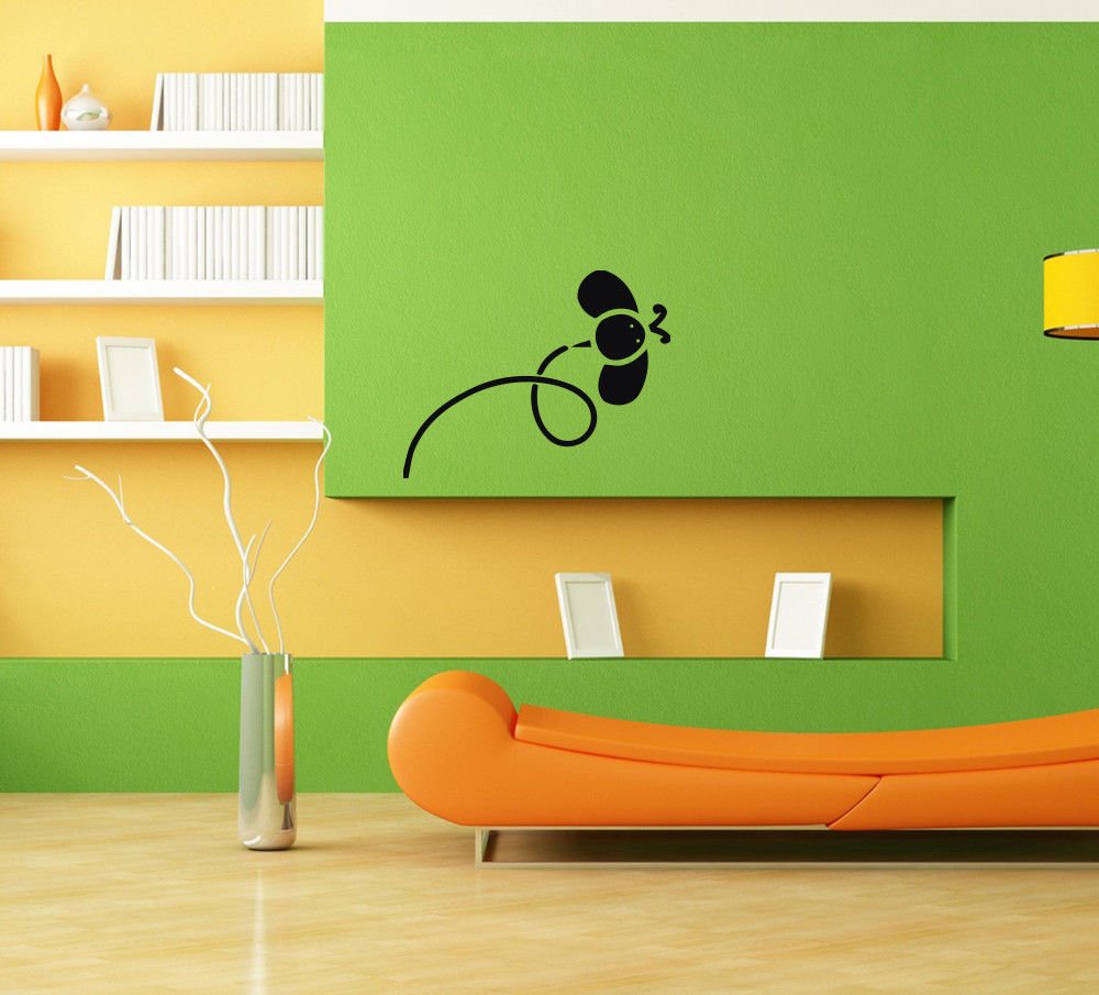 Wall Decor Vinyl Decal Sticker LITTLE BIRD CROWN DA614