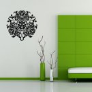 Wall Decor Vinyl Decal Sticker CURVED SMOOTH LINES FLOWER DA558