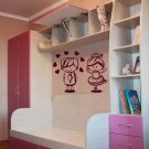 Small children kid child baby boy girl Kids Stylish Wall Art Sticker Decal 9786