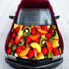 Fruit Kiwi Strawberry Peach Full Color Car Decal Sticker KC-364 FRST