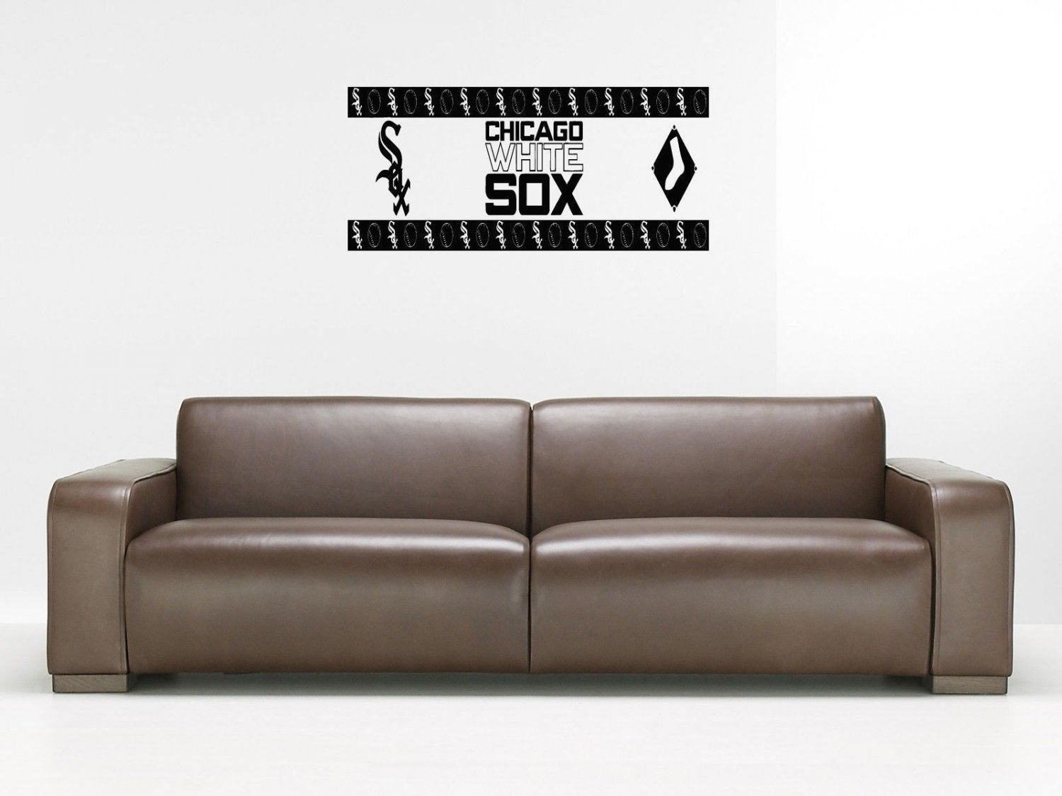 Wall Sticker Decal American Baseball MLB Team Logo Chicago White Sox Gm0801