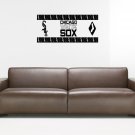 Wall Sticker Decal American Baseball MLB Team Logo Chicago White Sox Gm0801