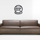 Wall Sticker Decal American Baseball MLB Team Logo Chicago White Sox Gm0787
