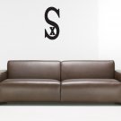 Wall Sticker Decal American Baseball MLB Team Logo Chicago White Sox Gm0791