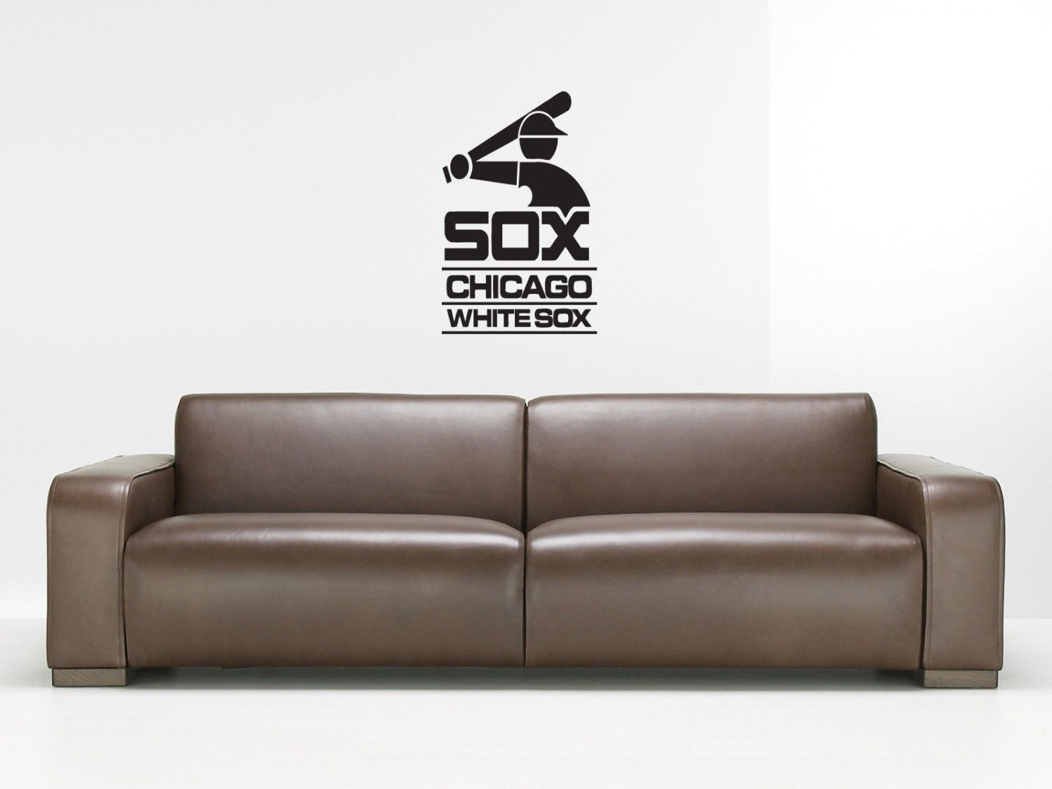 Wall Sticker Decal American Baseball MLB Team Logo Chicago White Sox Gm0795
