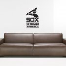 Wall Sticker Decal American Baseball MLB Team Logo Chicago White Sox Gm0795