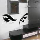 Dummy model fashion trend dress eyes Room Stylish Wall Art Sticker Decal 9033