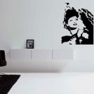 Beautiful Girl In Hat And Umbrella Wall Decor Vinyl Decal Sticker tz61