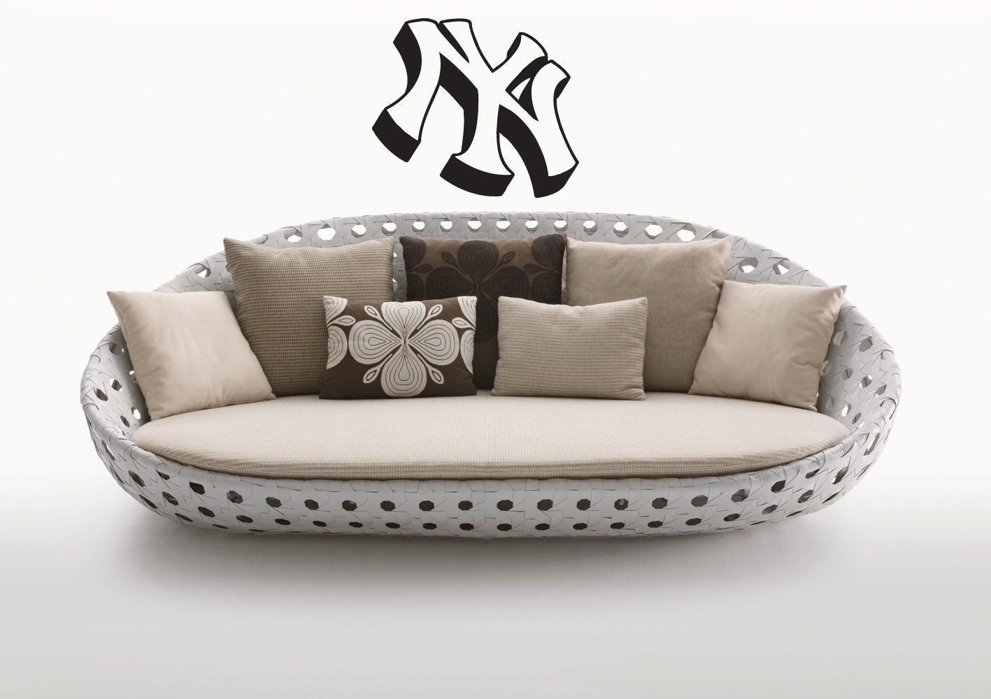 Wall Sticker Decal American Baseball MLB Team Logo New York Yankees Gm0921