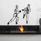 Kickboxing boxing the battle sport Kids Room Stylish Wall Art Sticker Decal 9621