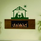 Birth of Jesus Deity God star angel Kids Room Stylish Wall Art Sticker Decal9169