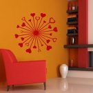 A heart carousel a circle love Kids Room Stylish Wall Art Sticker Decal 10026