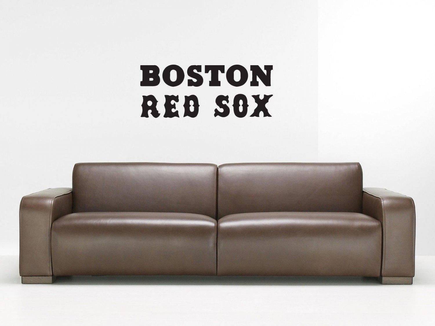 Wall Sticker Decal American Baseball MLB Team Logo Boston Red Sox Gm0776