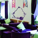 A restaurant ice Cream Cafe chocolate Room Stylish Wall Art Sticker Decal 9123
