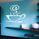 A restaurant kitchen coffee bar Tea coffee @ Stylish Wall Art Sticker Decal 9140