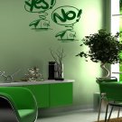 Toy box Yes no a game entertainment funny Stylish Wall Art Sticker Decal 9250