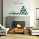 Merry Christmas fir-tree happy New Year toys Stylish Wall Art Sticker Decal 8899