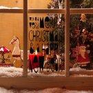 Merry Christmas happy New Year Kids Room Stylish Wall Art Sticker Decal 8914