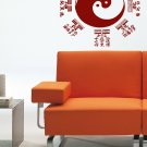 Chinese yin and yang male and female Stylish Wall Art Sticker Decal 9199