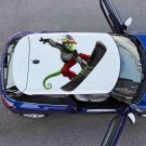 Snowboard Lizard Winter Snow Full Color Car Decal Sticker KR-148 FRST